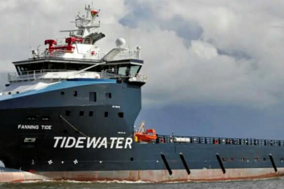 Low market tide: for Tidewater and other OSV players