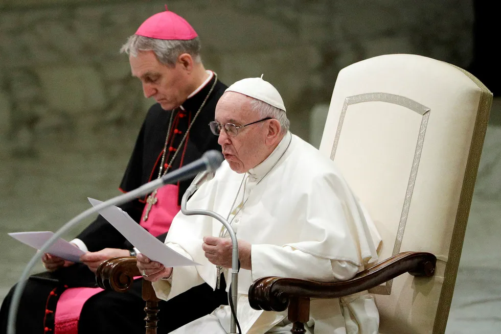 Pave Frans sier Vatikanet har arbeidet for å stanse seksuelt misbruk av nonner i lang tid.