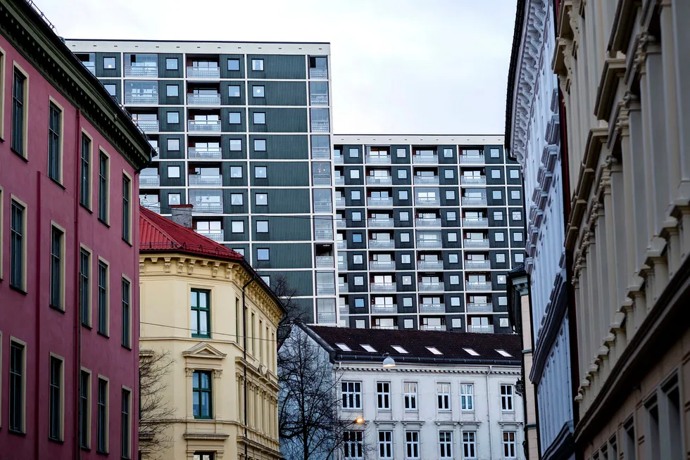 Eiendomsmeglerne venter stigende boligpriser igjen - også i Oslo. Foto: Skjalg Bøhmer Vold