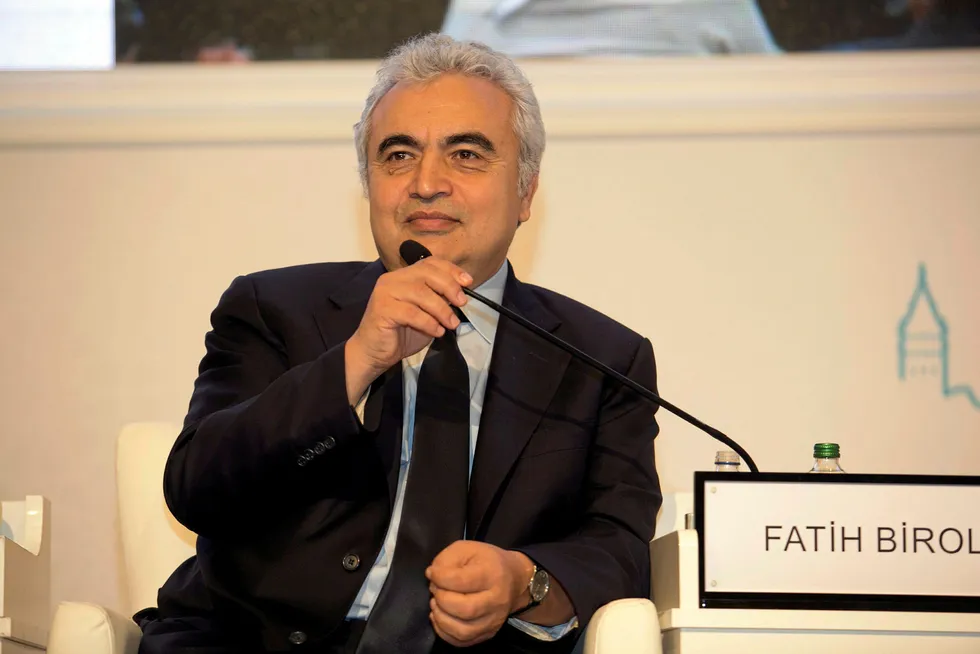 Turning point: IEA executive director Fatih Birol