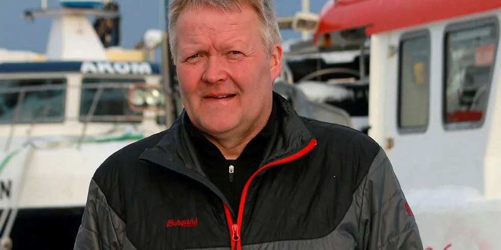 FIRE BÅTER: Tor-Bjarne Stabell får snart sin fjerde sjark "Knarvik" levert fra Nor-Dan Marine.