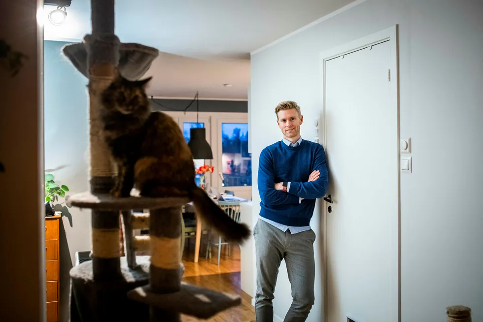 Rune Tungen og samboeren leier ut deler av leiligheten sin via Airbnb i helger og ferier.