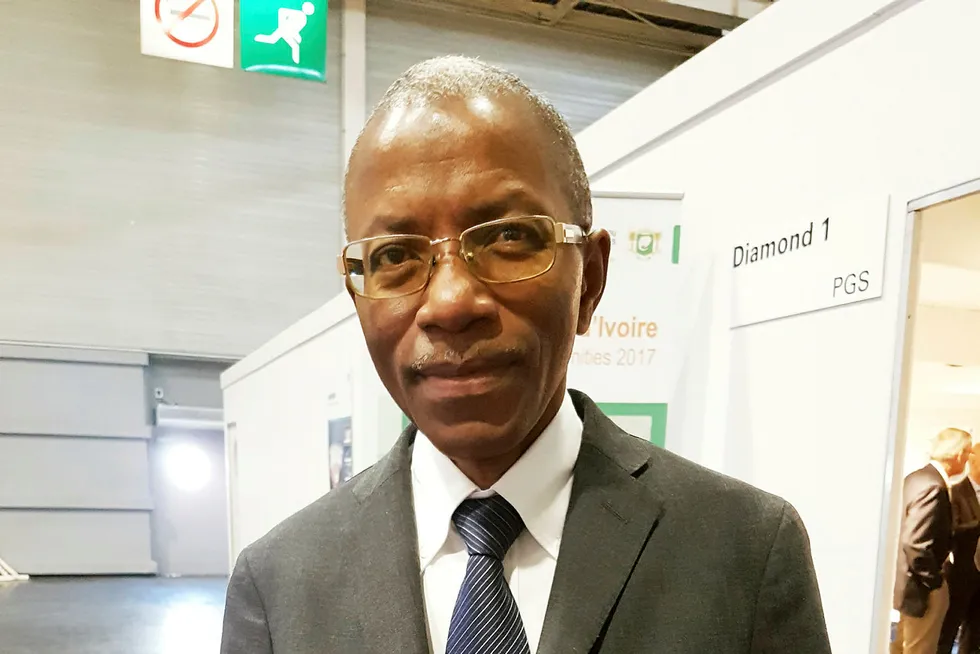 Consultation: Ibrahima Diaby, director general of Ivory Coast Ivorian state oil company Petroci