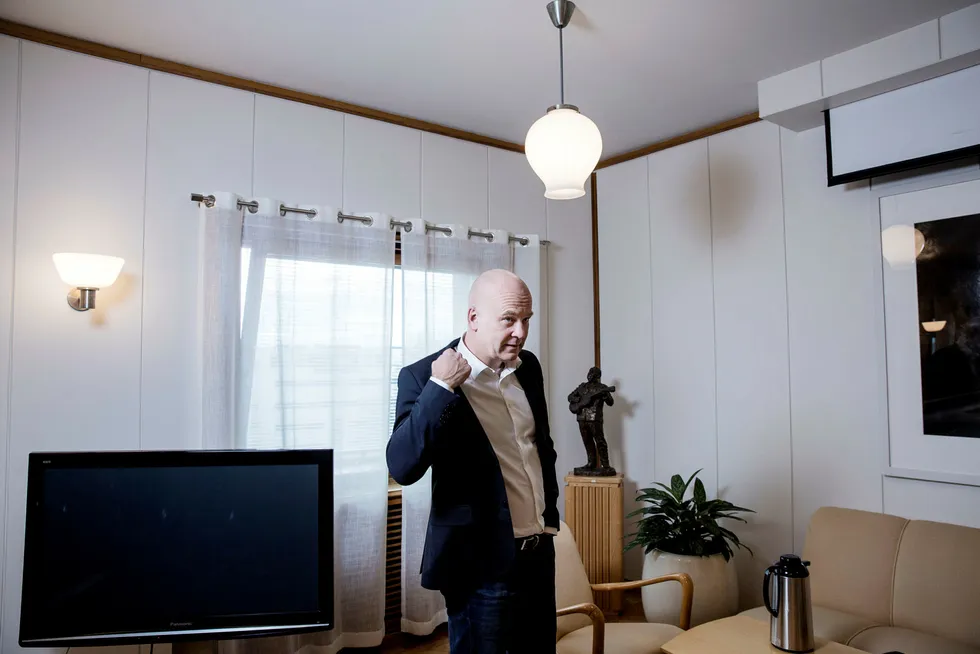 Kringkastingssjef Thor Gjermund Eriksen må få en ny finansieringsmåte på plass før andelen unge uten tv-apparat i hjemmet blir for stor. Foto: Fredrik Bjerknes