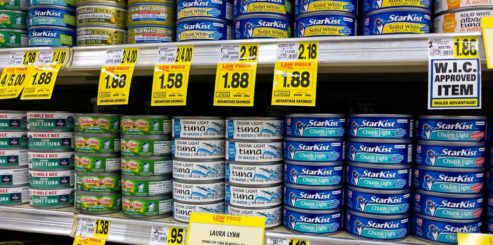 Consumer Reports said in the article it tested 30 cans of tuna -- both albacore and light -- for mercury and recommended that pregnant women avoid canned tuna and adults limit their consumption to 8 to 12 ounces per week.