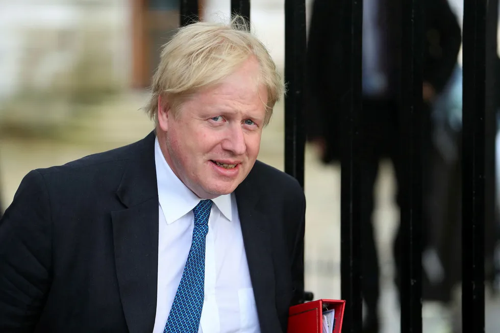 Storbritannias utenriksminister Boris Johnson. Foto: REUTERS/Hannah McKay Foto: HANNAH MCKAY