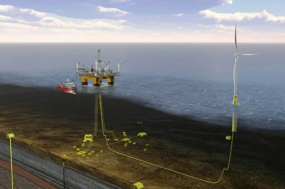 The Win-Win concept unites floating wind power with the oil industry