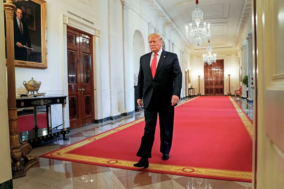 USAs president Donald Trump har startet kampen om å fortsette fire nye år i Det hvite hus.
