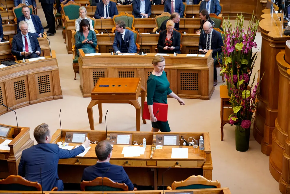 Denmark's Parliament: in Copenhagen