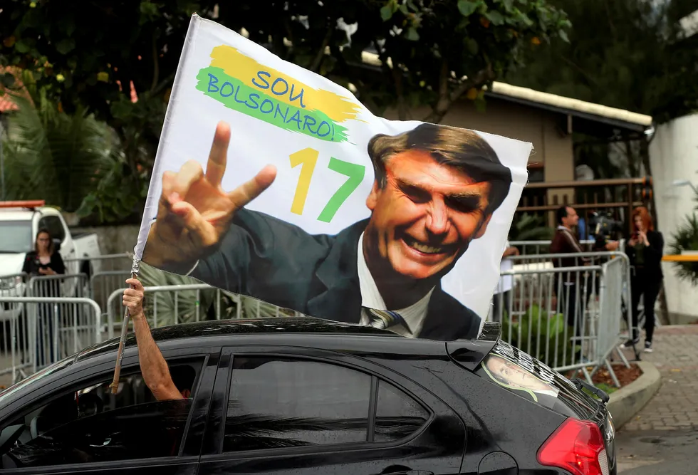 Jair Bolsonaro vant presidentvalget i Brasil.