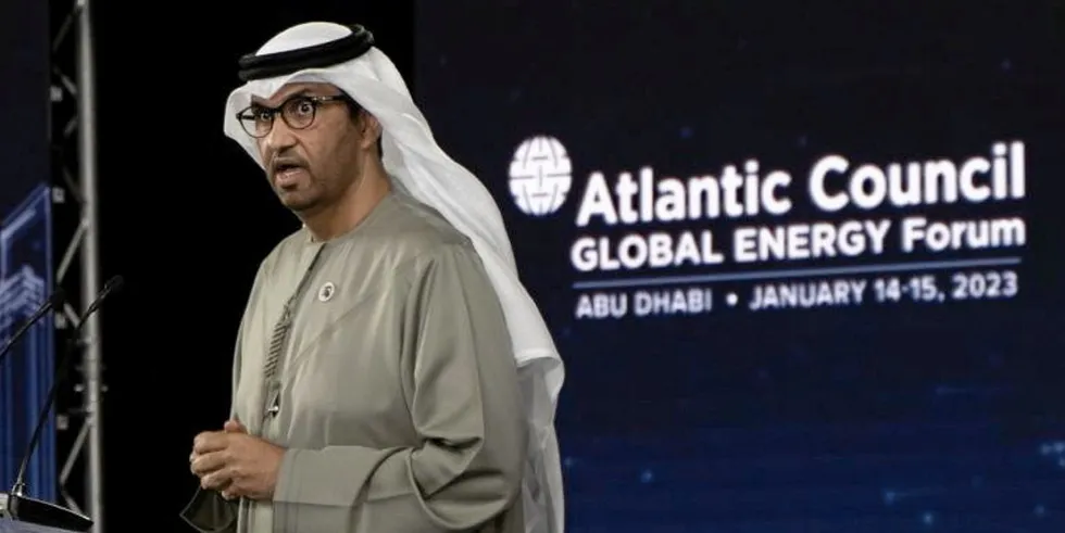 Masdar chairman Ahmed Al Jaber is at the centre of a controversy over COP28.