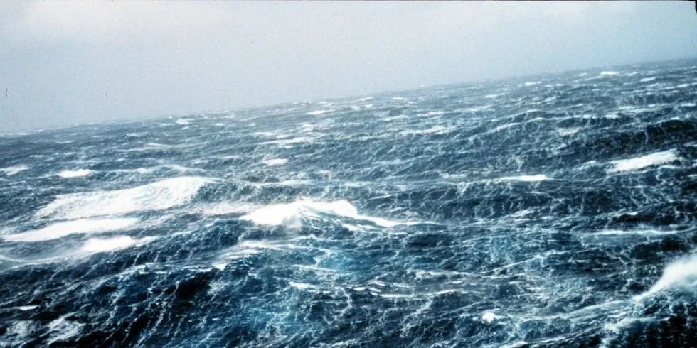 Storm waves at sea. Photo: US National Oceanic & Atmospheric Administration / public domain