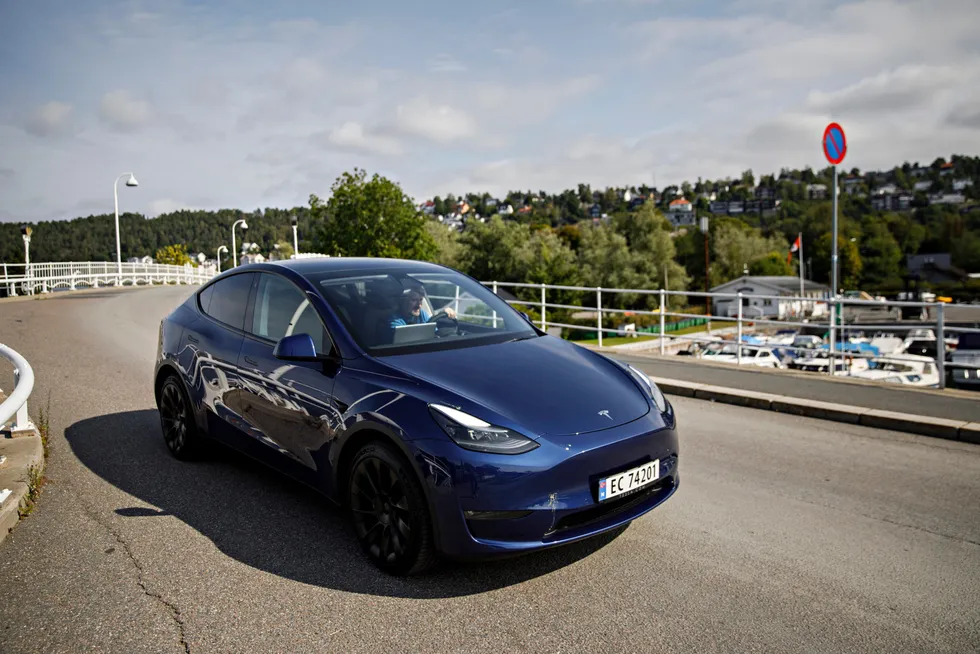 Det ble registrert mer enn 3500 Tesla Model Y i september.
