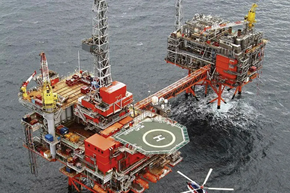 Asset sale: Chevron has sold its North Sea business to Ithaca which holds stakes in several fields including the Captain field in the UK North Sea