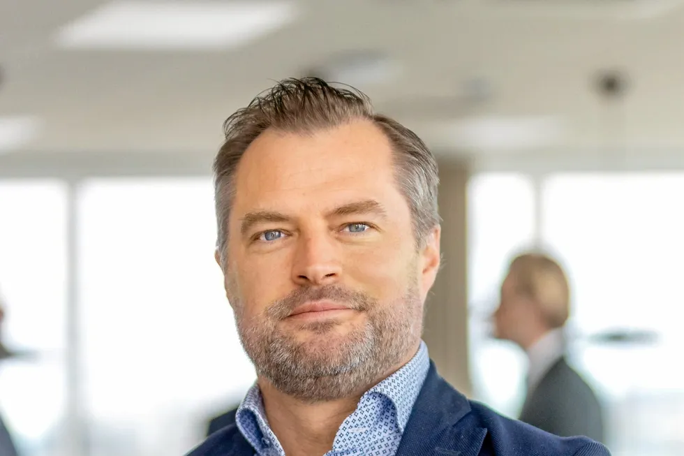 SeaTwirl's CEO Johan Sandberg.