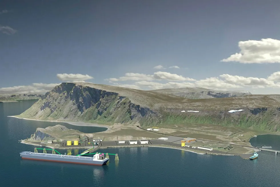Abandoned: proposed terminal for Johan Castberg and other Barents fields