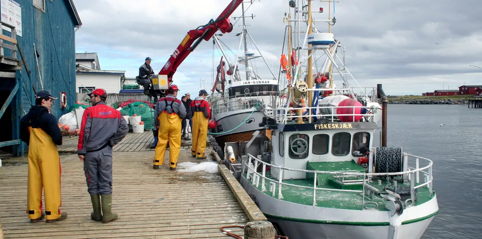 Vanligvis leverer hovedsakelig båter fra Lofoten hyse til Berle Fisk AS. – De pleier å komme hit for å få mer kvote på torsk. Men nå er det ingen hyse her, sier Rosana Caballero, økonomiansvarlig ved Berle Fisk AS.