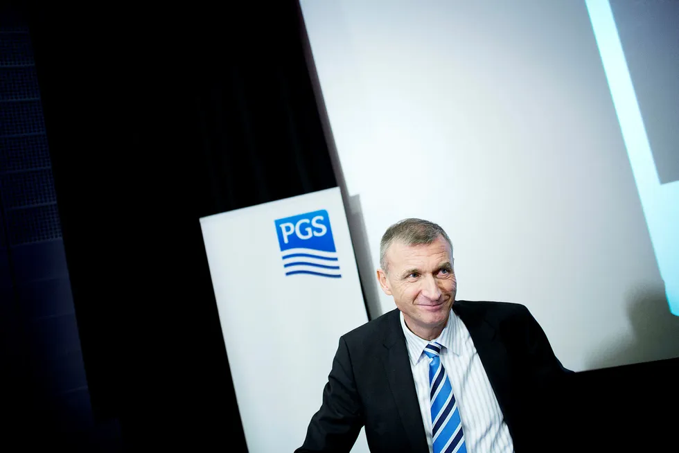 Avtroppende PGS-sjef Jon Erik Reinhardsen har takket ja til nominasjonen som Statoils nye styreleder. Foto: THOMAS T. KLEIVEN