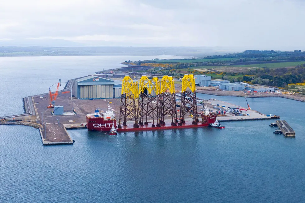 Global Energy Group's Port of Nigg facility