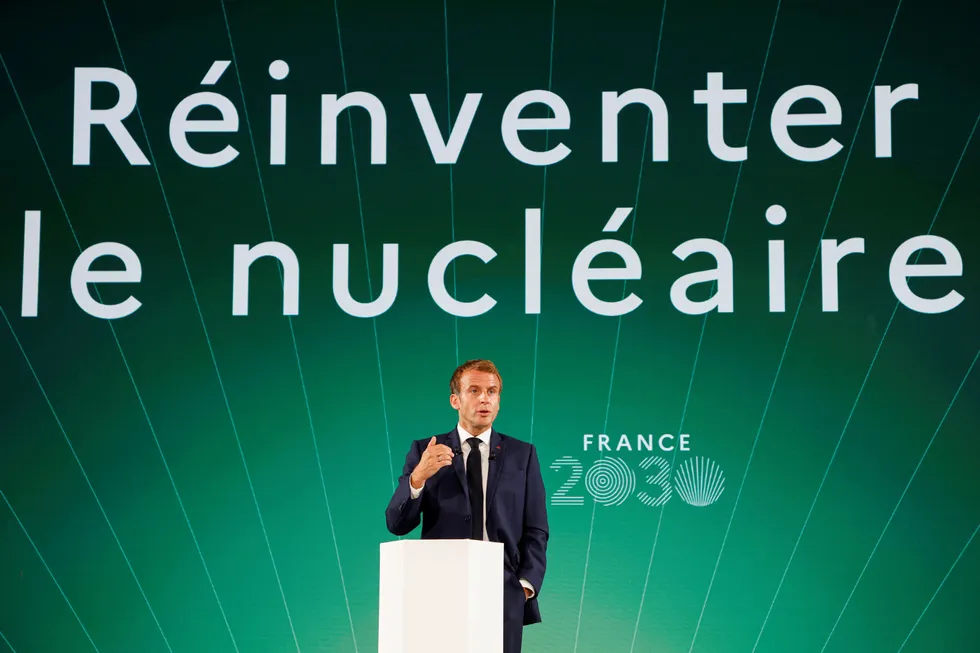 «Gjenoppfinn kjernekraften», insisterte Frankrikes president Emmanuel Macron tirsdag.