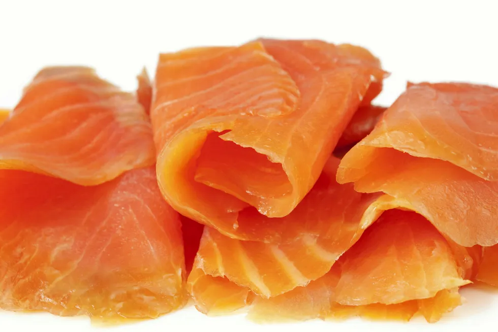 Cold smoked salmon, ready for online shoppers.