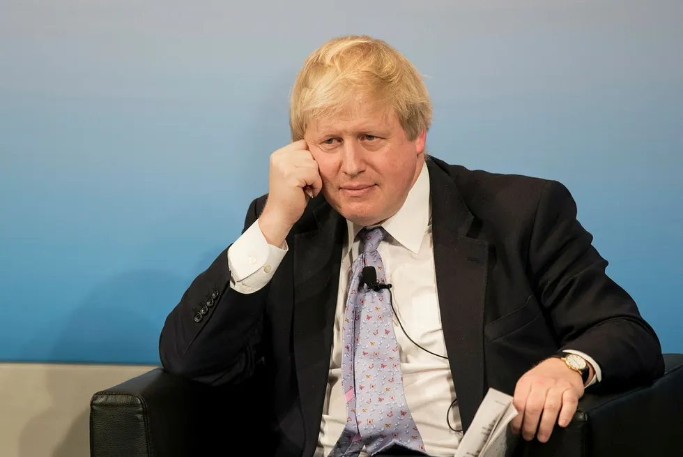 Storbritannias utenriksminister Boris Johnson. Foto: AP / NTB scanpix