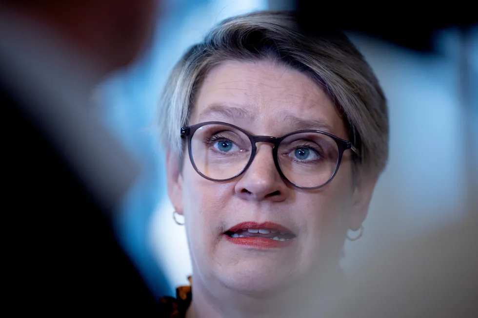 Arbeids- og inkluderingsminister Marte Mjøs Persen (Ap).