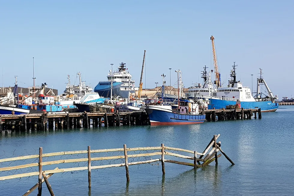 Luderitz port in southern Namibia is set to be transformed by oil and gas investments.