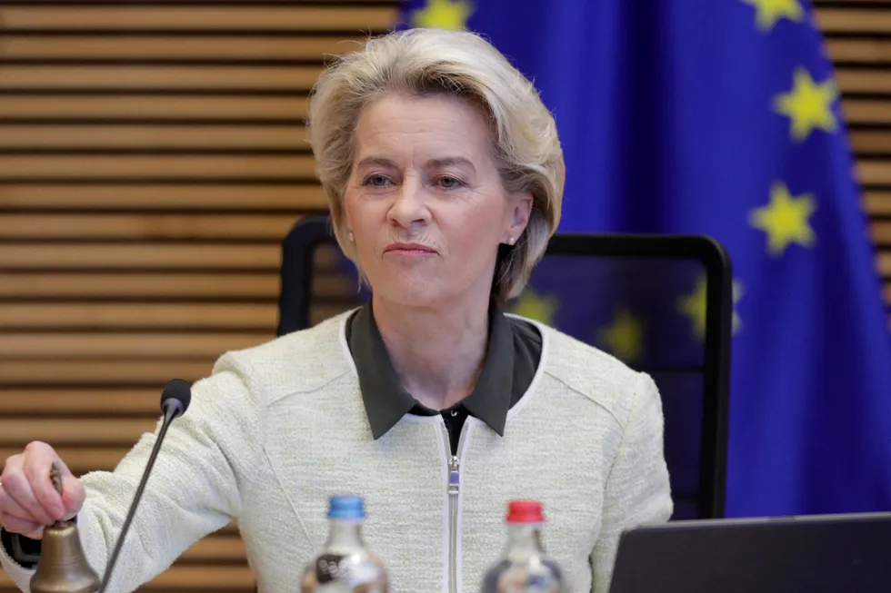 Assurances: European Commission president Ursula von der Leyen