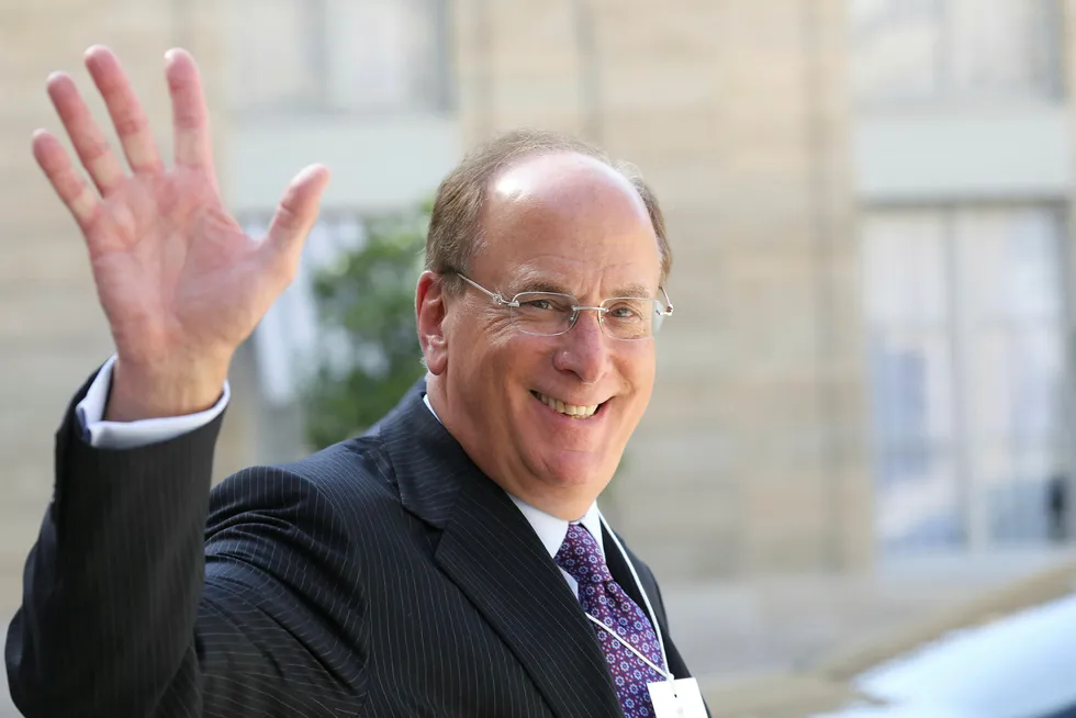 New direction: BlackRock chief executive Larry Fink