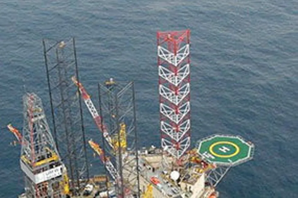 Shell's pick for Malaysia campaign: Velesto Energy's jack-up drilling rig Naga 4