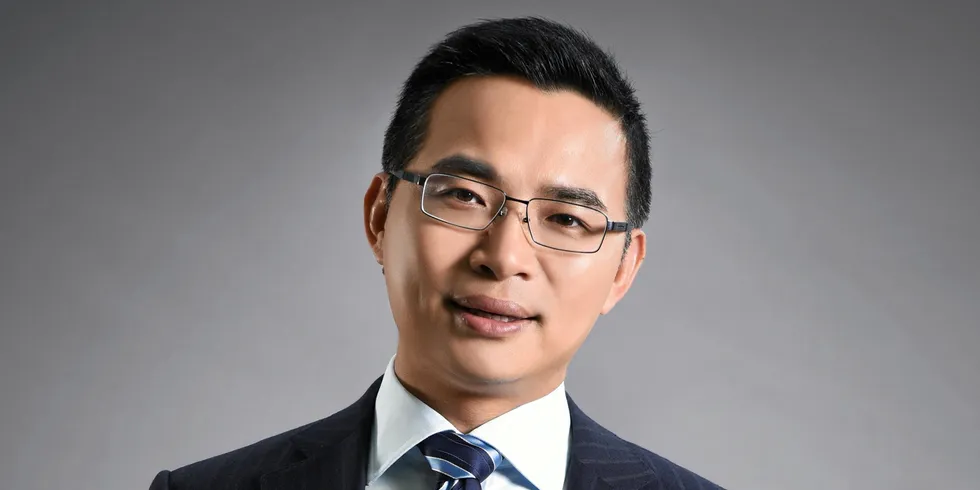 Lei Zhang, founder and CEO of Envision Energy.