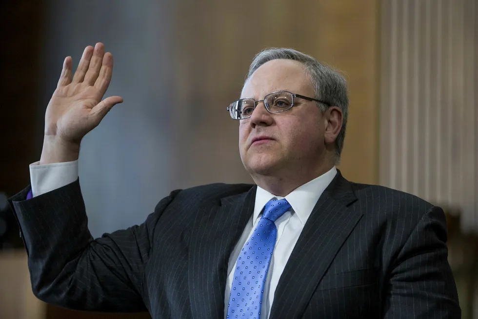 David Bernhardt: voted to lead the US Department of the Interior on Thursday