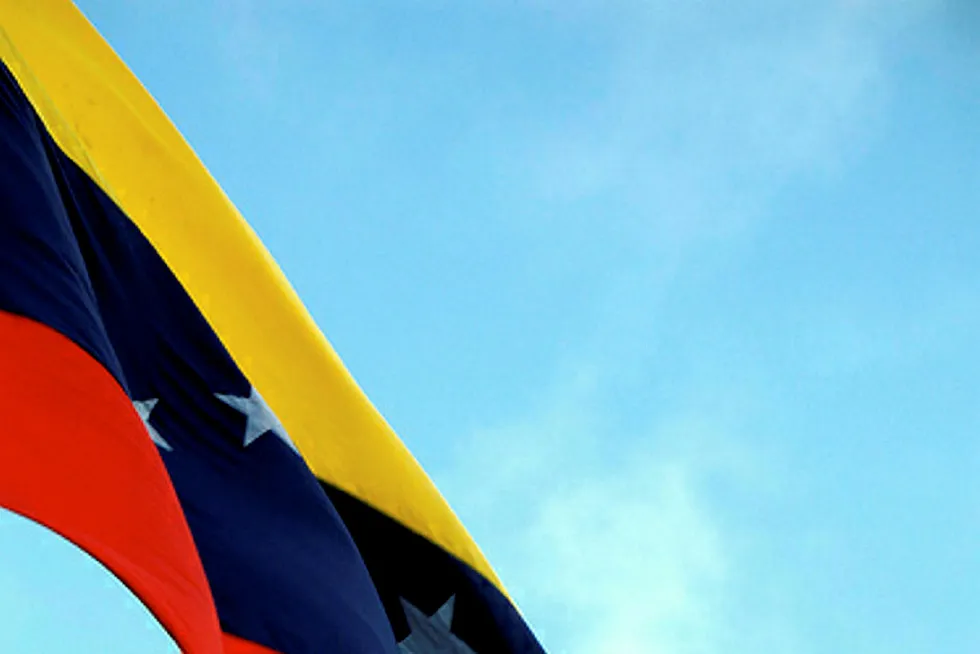 Venezuela flag . .