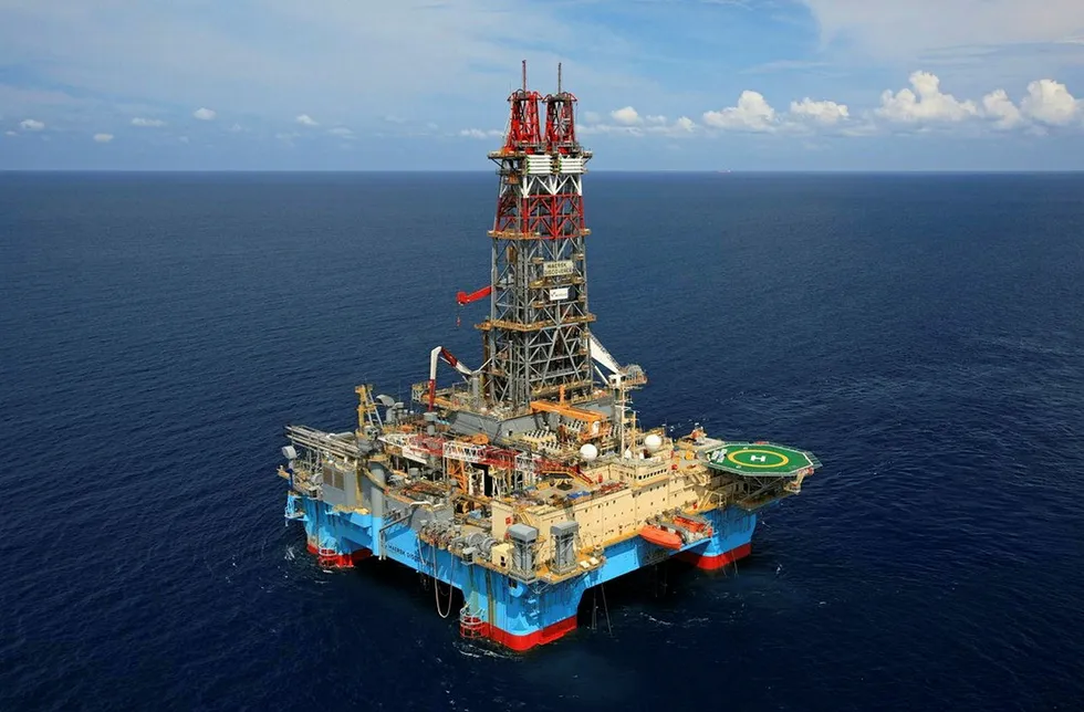Maersk Discoverer: set for drilling next year for BPTT