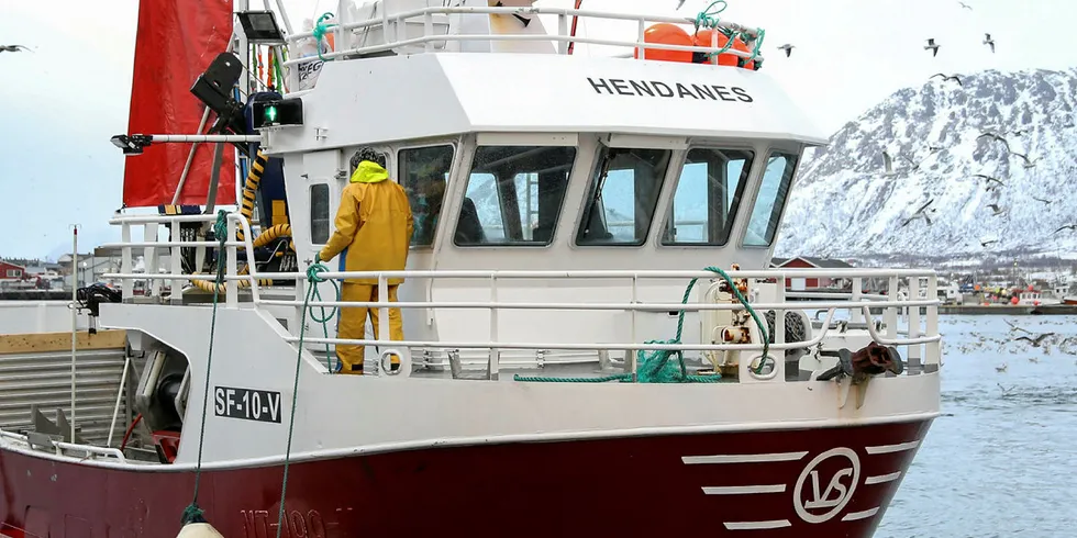 FIKK ERSTATNING: «Hendanes» var en av båtene som fikk erstatning for tapet de ble påført i blåkveitefisket utenfor Møre i august i fjor.