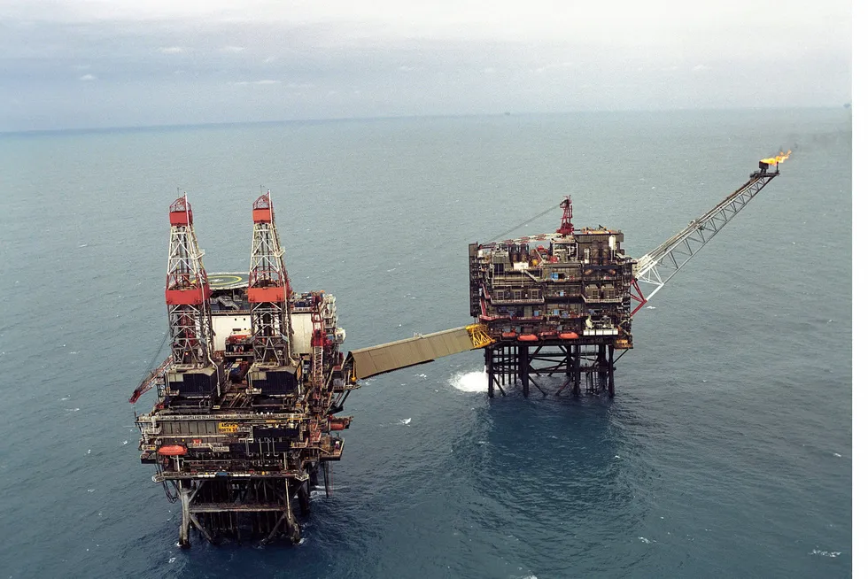 North Sea facilities: Alwyn North, operated by TotalEnergies