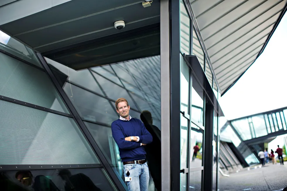 Lars Erik Jensen leder arbeidet med programmatisk og digitale annonsekjøp i Telenor. Foto: Thomas T. Kleiven