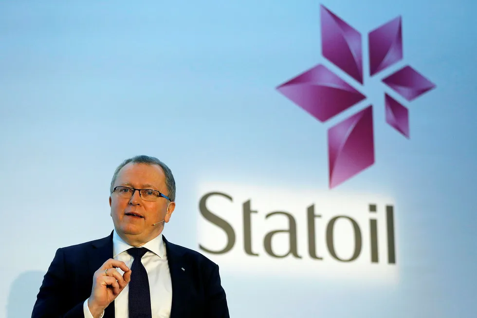 Concerns: Statoil chief executive Eldar Saetre