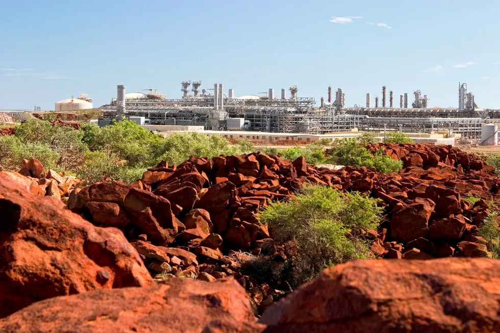 Key facility: Woodside Energy's Karratha Gas Plant in Western Australia
