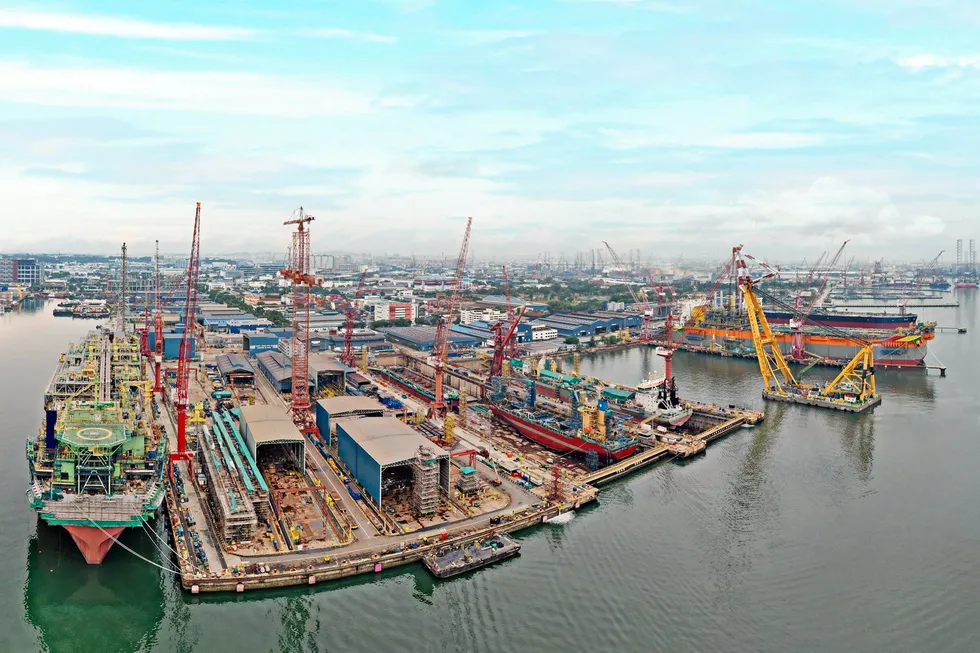 FPSO prize: Singapore’s Keppel Shipyard, part of Keppel Offshore & Marine that specialises in floater conversions