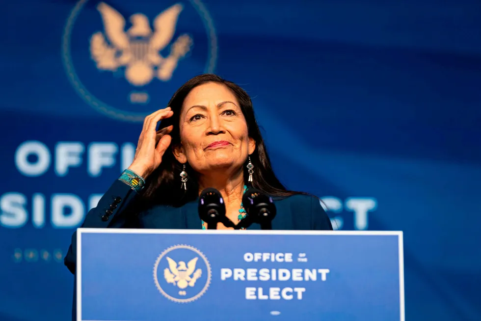 New effort: Deb Haaland says there are more than 100,000 documented orphaned wells across the country