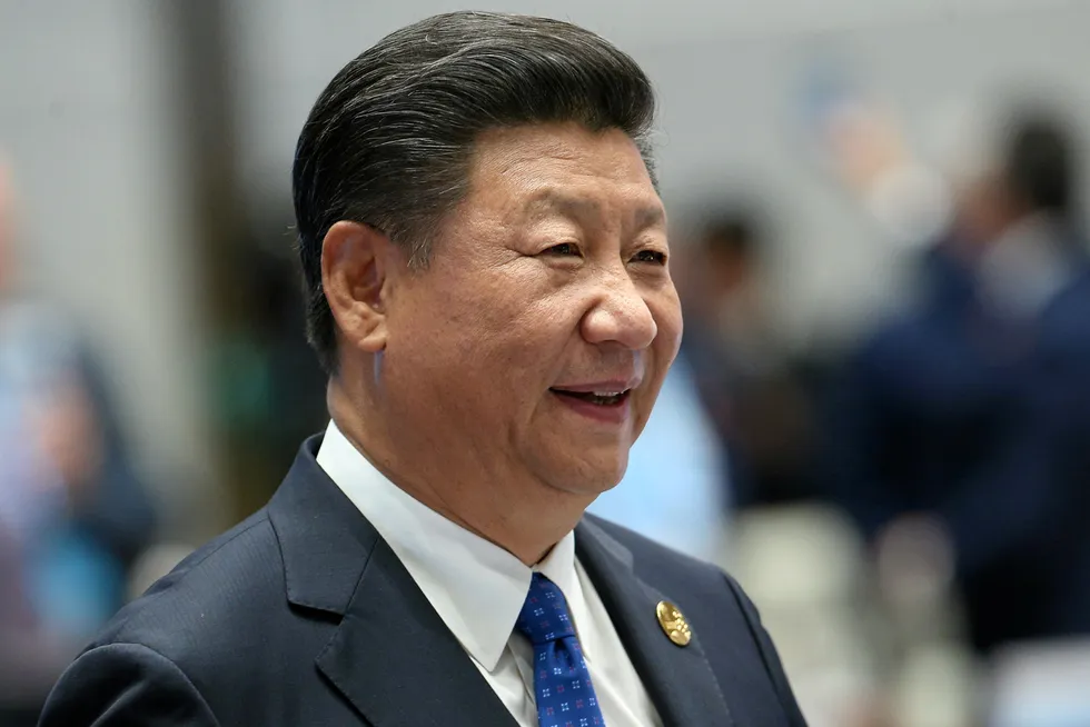 Tall order: Chinese President Xi Jinping has reaffirmed the country’s commitment to peak emissions