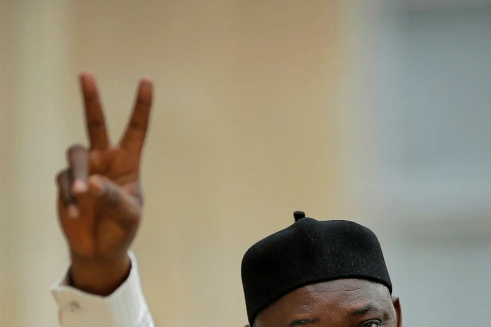 Mixed signals: Gambian President Adama Barrow
