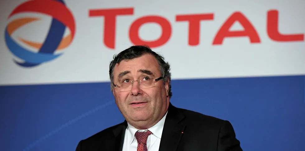 French petrochemical giant Total CEO Patrick Pouyanne.