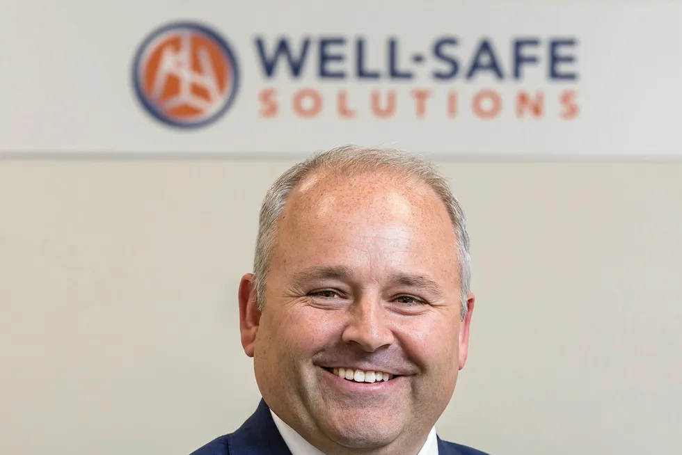 Achievements: Well-Safe Solutions chief executive Phil Milton
