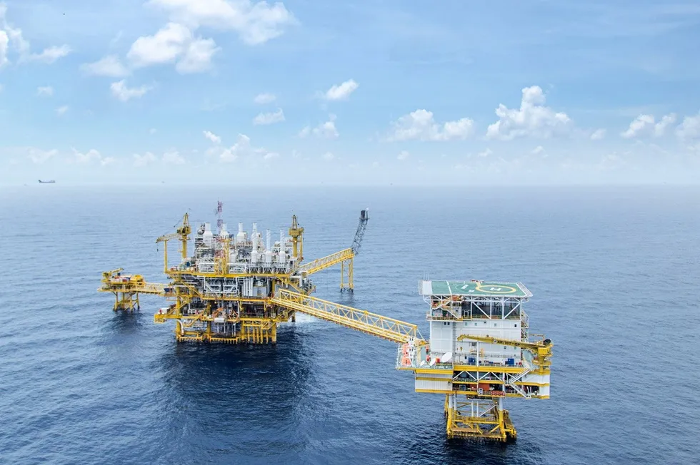 PTTEP's Arthit field offshore Thailand.