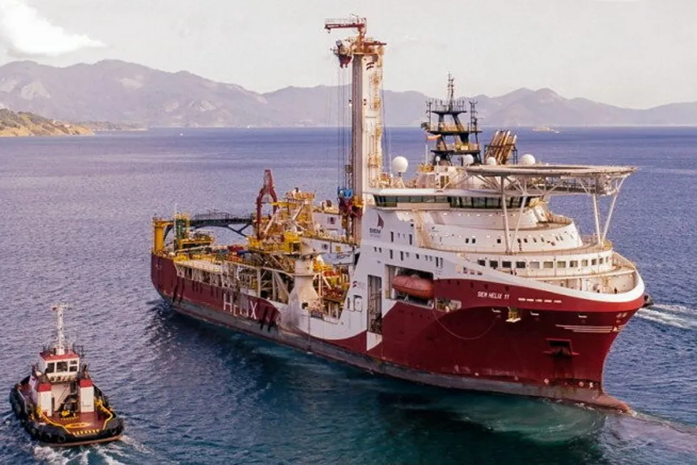 Ship of choice: Siem Helix 2 is one of two vessels being chartered by Siem Offshore.