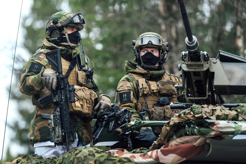 Heimevernssoldater fra Innsatstyrke Heron deltok under Nato-øvelsen Trident Juncture 2018 i Norge.