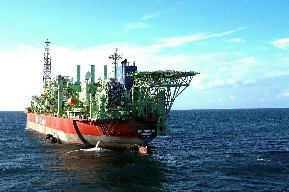 New contract: BW Pioneer FPSO
